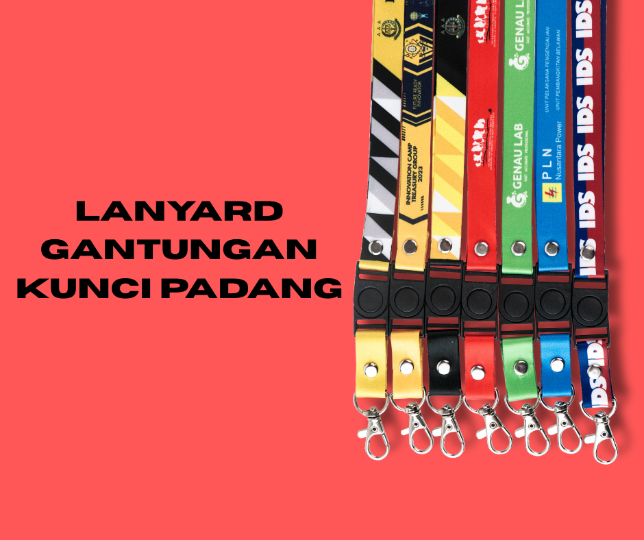 Lanyard gantungan kunci Padang